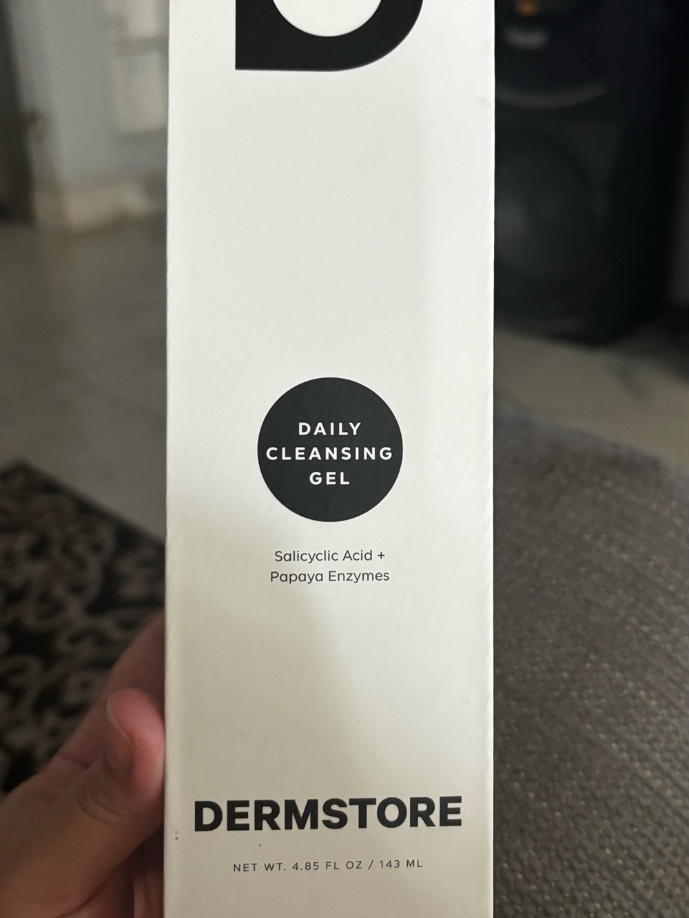 Dermstore Daily Cleansing Gel in White - Salicylic Acid + Papaya Enzymes